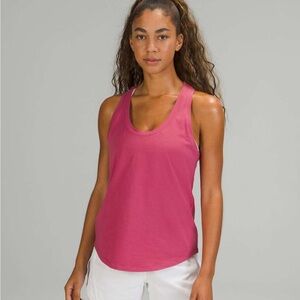 Lululemon Sculpt Tank Classic Fit Hip Length Size 4 Sonic Pink